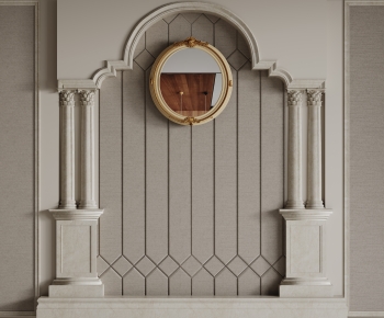 French Style TV Wall-ID:173475033