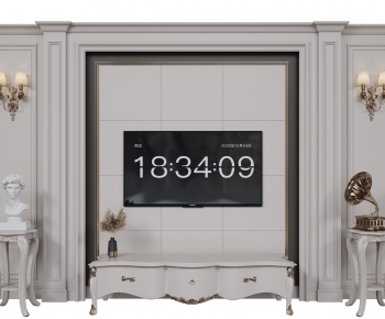 French Style TV Wall-ID:736985928