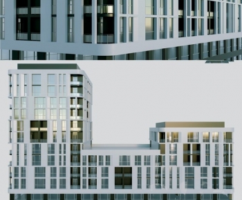 Modern Residential Building-ID:742340153