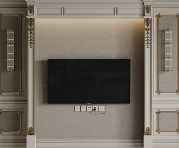 French Style TV Wall-ID:447789911