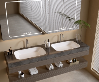 Modern Bathroom Cabinet-ID:903502942