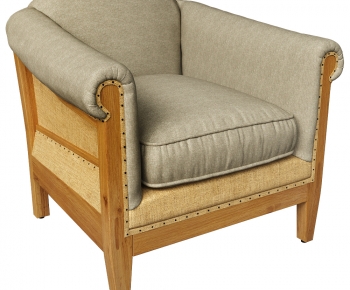 Simple European Style Single Sofa-ID:316129921