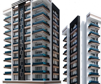 Modern Residential Building-ID:844054945