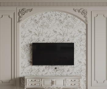 French Style TV Wall-ID:687138083
