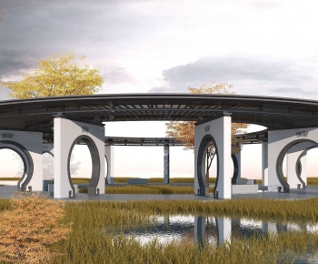 New Chinese Style Gallery Frame-ID:154659035