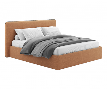 Modern Double Bed-ID:308709135