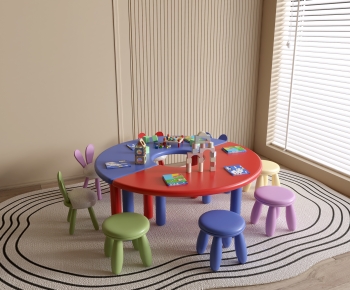 Modern Children's Table/chair-ID:309142113