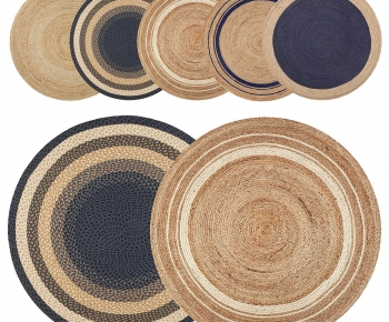 Modern Circular Carpet-ID:960370063