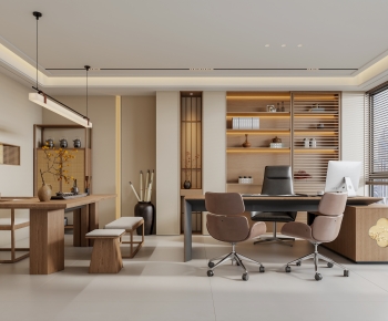 New Chinese Style Manager's Office-ID:363816982