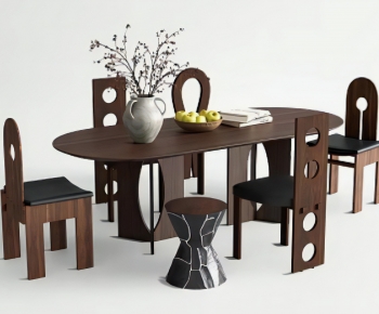 Modern Dining Table And Chairs-ID:260492093