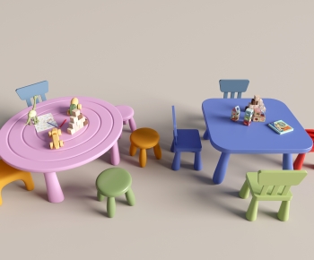 Modern Children's Table/chair-ID:312931065