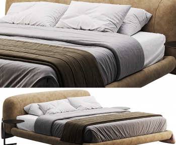 Modern Double Bed-ID:393047098