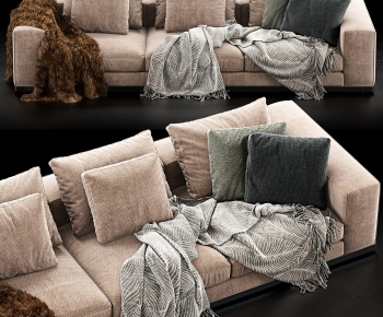 Modern Three-seat Sofa-ID:236757043