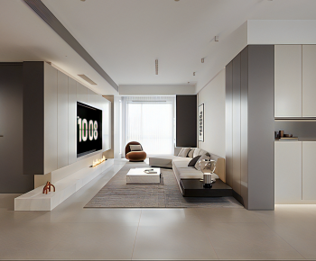 Modern A Living Room-ID:823490651