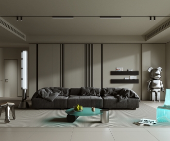 Modern A Living Room-ID:902354006