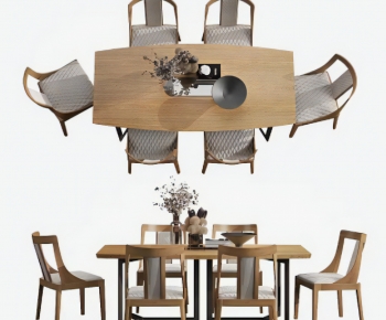 Modern Dining Table And Chairs-ID:358052971