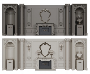 French Style TV Wall-ID:829559096