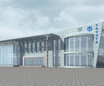 Modern Appearance Of Commercial Building-ID:301357034