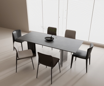 Modern Dining Table And Chairs-ID:904922963