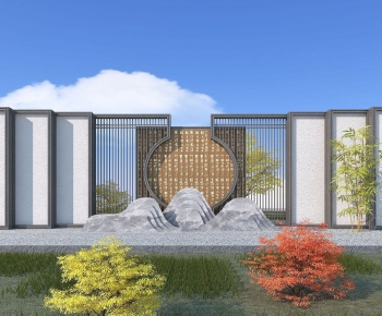 New Chinese Style Landscape Wall-ID:796175968