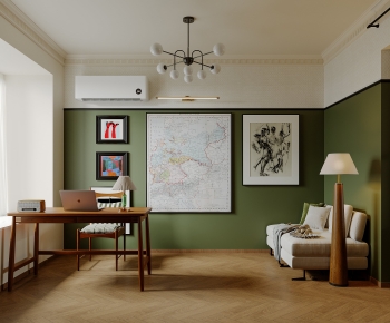 French Style Study Space-ID:367691042