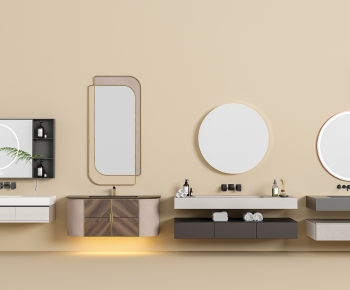 Modern Bathroom Cabinet-ID:683846009