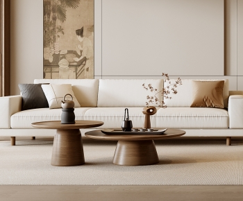 New Chinese Style Sofa Combination-ID:134984029