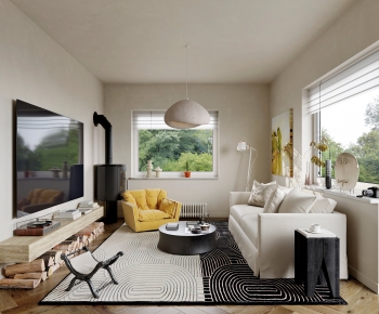 Modern A Living Room-ID:152111179