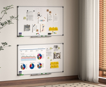 Modern Blackboard/whiteboard-ID:813849937