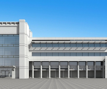 Modern Appearance Of Commercial Building-ID:842983019