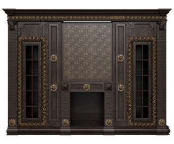 French Style TV Wall-ID:852730995