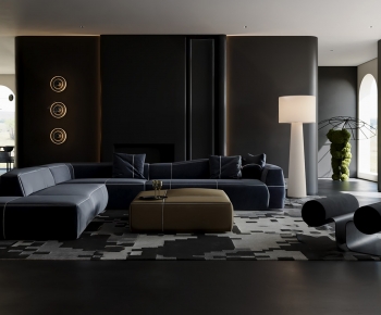 Modern A Living Room-ID:913481004