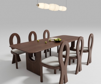 Modern Dining Table And Chairs-ID:552804951