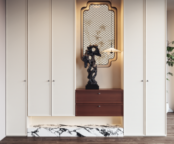 New Chinese Style Hallway-ID:980865006