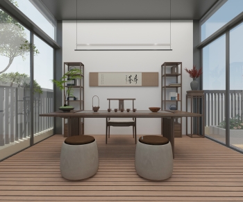 New Chinese Style Tea House-ID:309145938