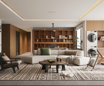 Modern A Living Room-ID:149810088