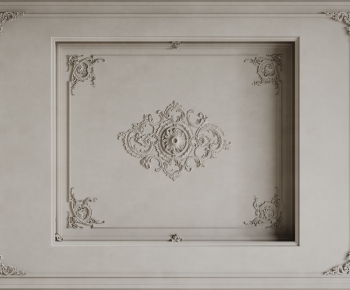 French Style Suspended Ceiling-ID:608019117