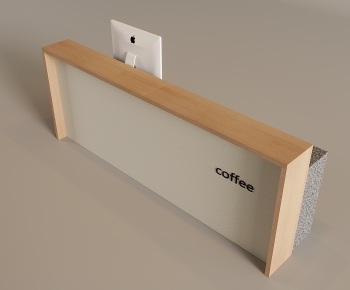 Modern Reception Desk-ID:655334007