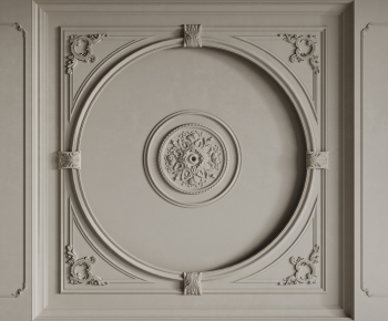 French Style Suspended Ceiling-ID:640549721