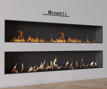 Modern Electronic Fireplace-ID:307250026