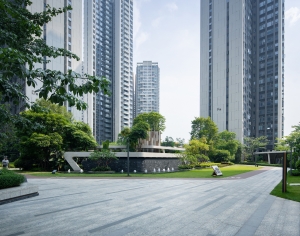 都市小区建筑外景-ID:744159949