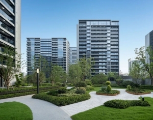 都市小区建筑外景-ID:6307185