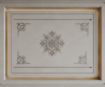 French Style Suspended Ceiling-ID:441987991