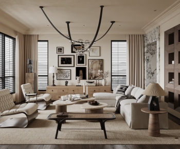 Modern A Living Room-ID:698308948