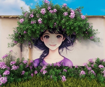 Modern Landscape Wall-ID:666605007