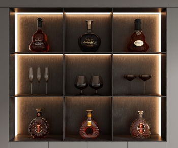 现代洋酒酒杯摆件组合-ID:708530901