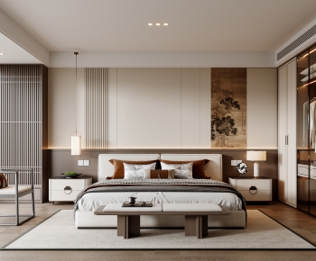 New Chinese Style Bedroom-ID:408530276