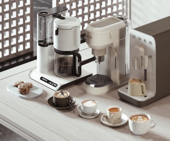 Modern Kitchen Electric Coffee Machine-ID:879636059