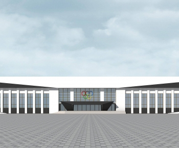 Modern Architecture Of Artistic Style-ID:416130076