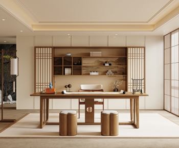 New Chinese Style Study Space-ID:846850996